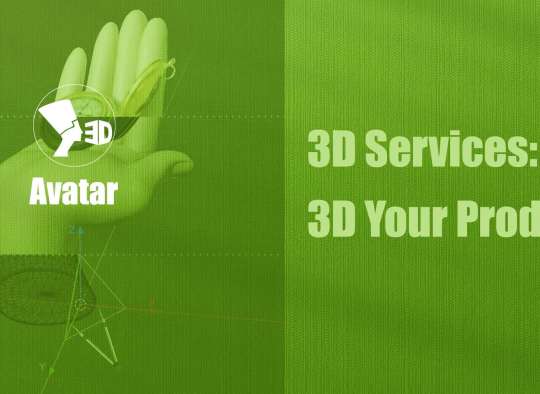 3D Avatar 3D Services 3D your office product brand advertising smart presentation